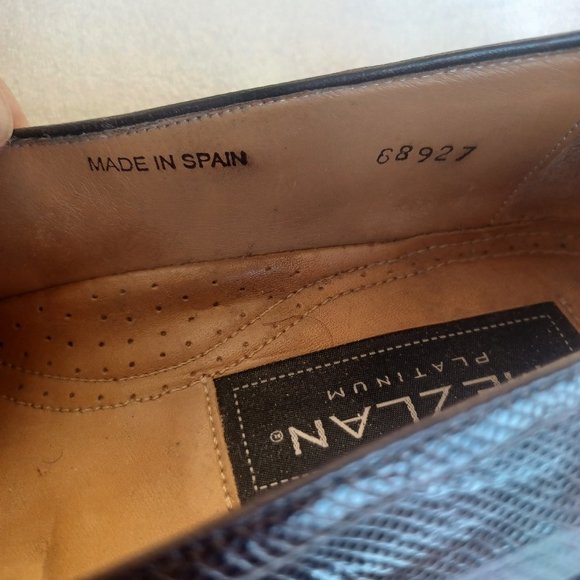 Mezlan Platinum genuine Lizard Men Shoes main image 8